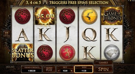 Game of thrones slot casino on facebook