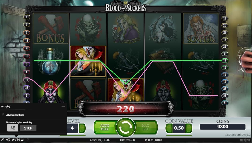 Blood Suckers Slot Review | Best NetEnt Casinos To Visit - Maple Casino