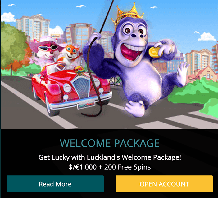 Luckland free spins games