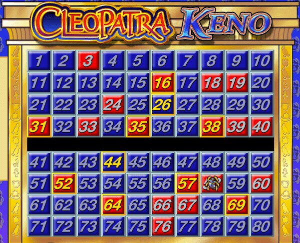 Cleopatra Keno: A Personal Look at the Player Experience